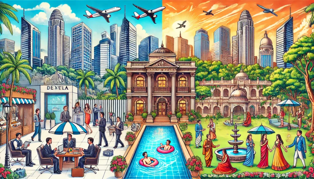 Gurgaon luxury apartments vs Delhi's premium residences