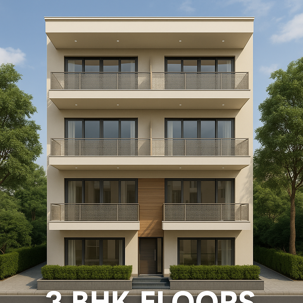 3 BHK floors